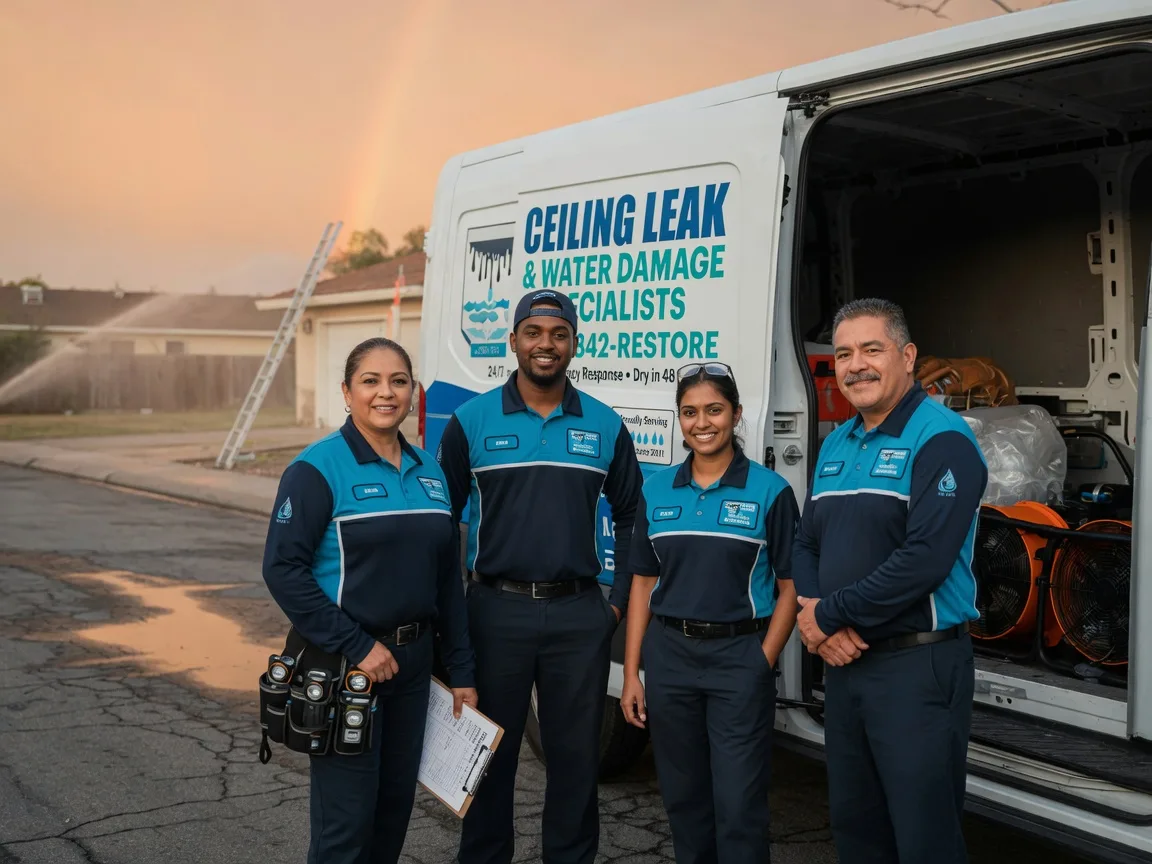 Ceiling Leak Cleanup company in Ravia, OK